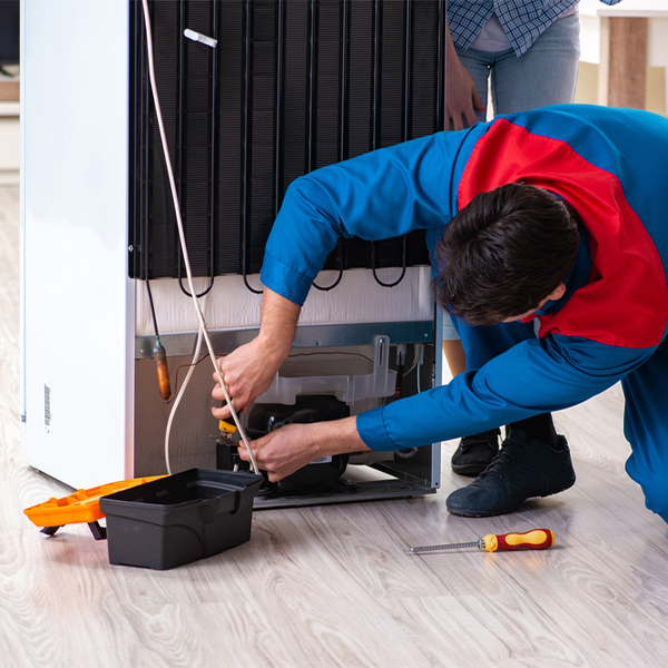 how long does it usually take to repair a refrigerator in Bruno